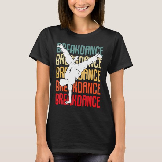 Breakdance Breakdancer Breakdancing Kids Boys Men T-Shirt (Vorderseite)