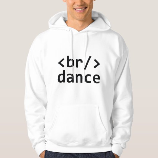 Breakdance code hoodie (Vorderseite)
