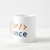 Breakdance code kaffeetasse (Vorderseite Links)