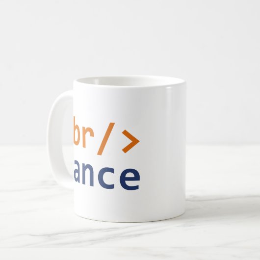 Breakdance code kaffeetasse (Vorderseite Links)