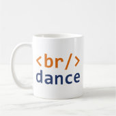 Breakdance code kaffeetasse (Links)