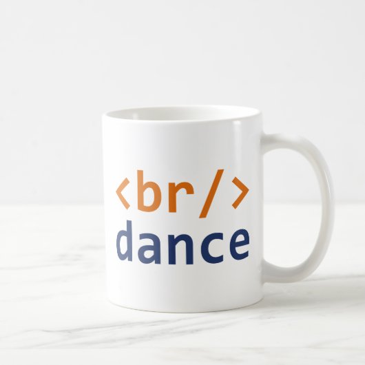 Breakdance code kaffeetasse (Rechts)