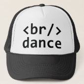 Breakdance code truckerkappe (Vorderseite)