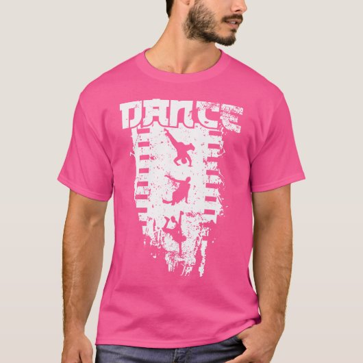 Breakdance Dance Angesagt Hop and Funk T-Shirt (Vorderseite)