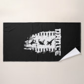 Breakdance Dance Angesagt-Hop und Funk Badehandtuch (Badehandtuch)