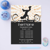 Breakdance-Event-Promotion Flyer (Einzeln)