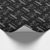 Breakdance Gewohnheits-Packpapier Geschenkpapier (Ecke)