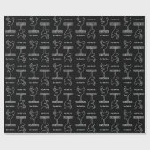 Breakdance Gewohnheits-Packpapier Geschenkpapier (Flach)