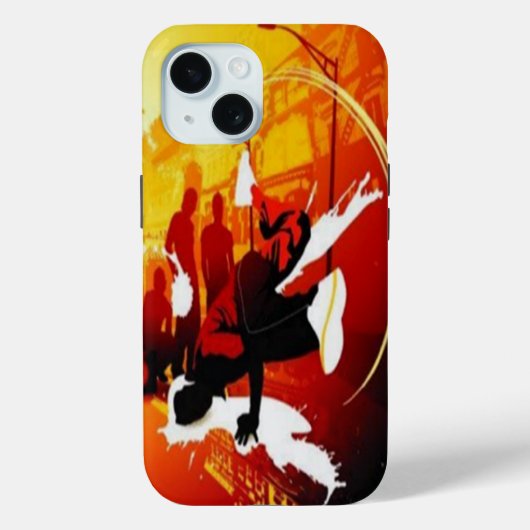 Breakdance - iPhone 15 Case (Rückseite)