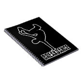 Breakdance kundenspezifisches Farbnotizbuch Notizblock (Rechte Seite)