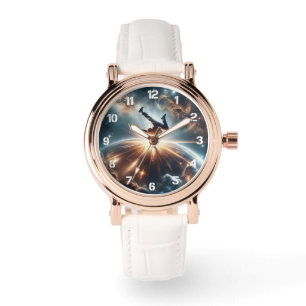 Breakdance meets Universe Armbanduhr