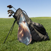 Breakdance meets Universe Golfhandtuch (Gras)