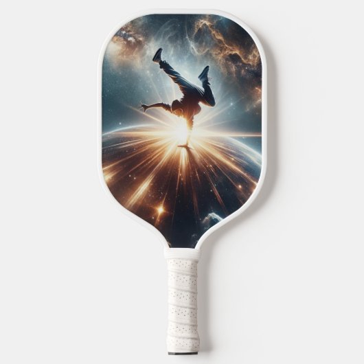 Breakdance meets Universe Pickleball Schläger (Vorderseite)