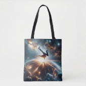 Breakdance meets Universe Tasche (Vorderseite)