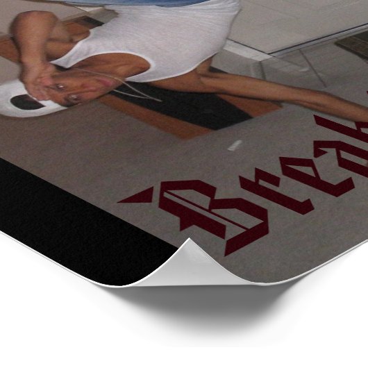 Breakdance Poster (Ecke)