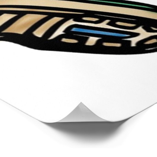 Breakdance poster (Ecke)