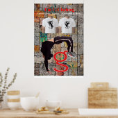Breakdance Poster von I'm G Clothing (Küche)