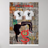 Breakdance Poster von I'm G Clothing (Vorne)