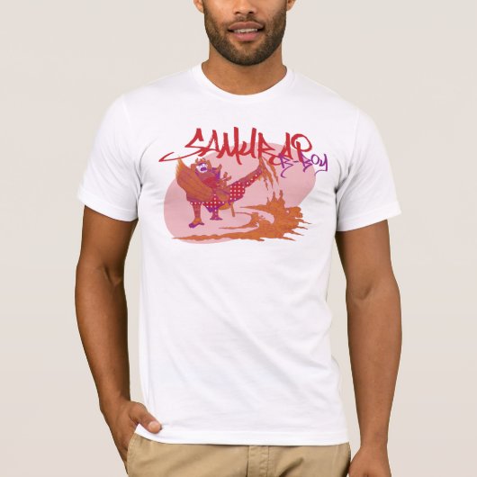 Breakdance-Samurais T-Shirt (Vorderseite)