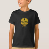 Breakdance schwarz gelb T-Shirt (Vorderseite)