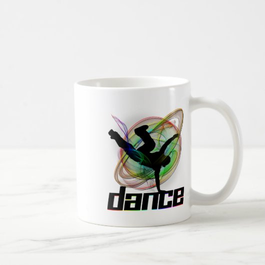 Breakdance Street Dance Fast Movement Dancing Gi Kaffeetasse (Rechts)