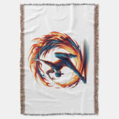 Breakdance Street Fire with Urban Energy Decke (Vorderseite Vertikal)