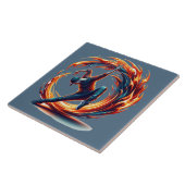 Breakdance Street Fire with Urban Energy Fliese (Seite)