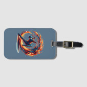 Breakdance Street Fire with Urban Energy Gepäckanhänger (Vorderseite (Horizontal))