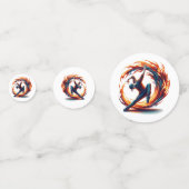 Breakdance Street Fire with Urban Energy Konfetti (Rückseiten)