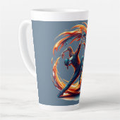 Breakdance Street Fire with Urban Energy Milchtasse (Linke Ecke)