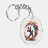 Breakdance Street Fire with Urban Energy Schlüsselanhänger (Vorderseite links)