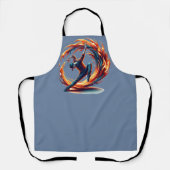 Breakdance Street Fire with Urban Energy Schürze (Vorderseite)