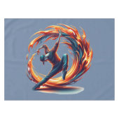 Breakdance Street Fire with Urban Energy Tischdecke (Vorderseite (Horizontal))
