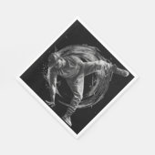 Breakdance Urban Style Dance Practice / Performani Serviette (Ecke)