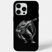 Breakdance Urban Style Monochrome Motion Art Case-Mate iPhone Hülle (Rückseite)