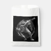 Breakdance Urban Style Monochrome Motion Art Geschenktütchen (Vorderseite)