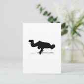 Breakdancer (auf der einen Seite) Postkarte (Stehend Vorderseite)
