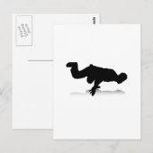 Breakdancer (auf der einen Seite) Postkarte (Vorne/Hinten)