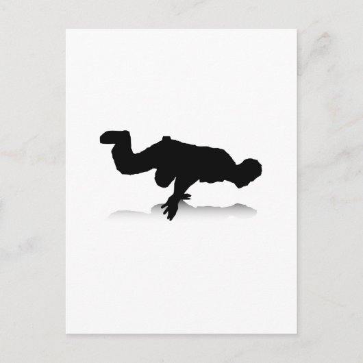 Breakdancer (auf der einen Seite) Postkarte (Vorderseite)