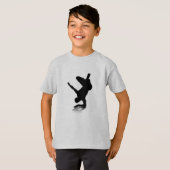 Breakdancer (auf Ellbogen) T-Shirt (Vorne ganz)