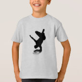 Breakdancer (auf Ellbogen) T-Shirt (Vorderseite)