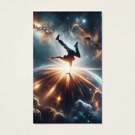 Breakdancer in action, Ai, Action in der Galaxie (Vorderseite)