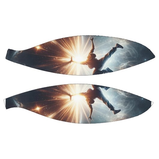 Breakdancer in action, Ai, Action in der Galaxie Basketball (Panele)