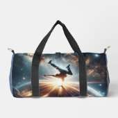 Breakdancer in action, Ai, Action in der Galaxie Duffle Bag (Vorderseite)