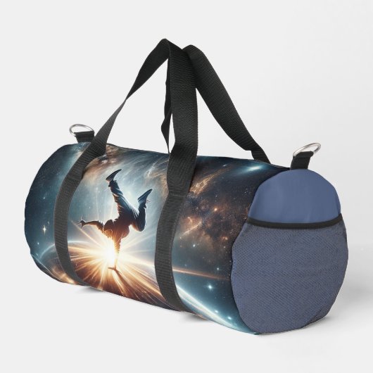 Breakdancer in action, Ai, Action in der Galaxie Duffle Bag (Rechte Ecke)