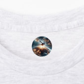 Breakdancer in action, Ai, Action in der Galaxie Etiketten (Befestigt)