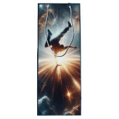 Breakdancer in action, Ai, Action in der Galaxie Geschenktüte Für Weinflaschen (Rückseite)