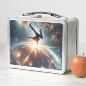 Breakdancer in action, Ai, Action in der Galaxie Metall Brotdose (Beispiel)