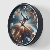 Breakdancer in action, Ai, Action in der Galaxie Uhr (Winkel)