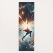 Breakdancer in action, Ai, Action in der Galaxie Yogamatte (Rückseite)